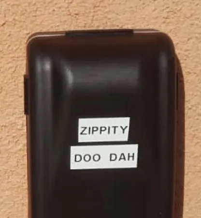 Zippity Doo Dah - - * メナッジョ